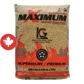 Hard and soft wood pellets