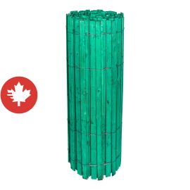 Snow fence in softwood