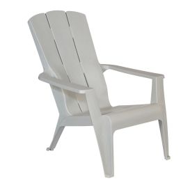 Chaise Adirondack Contour, gris