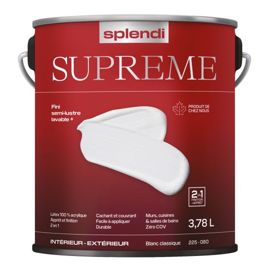 Paint SPLENDI Supreme - Semi-Gloss - Base 2 - 3.78 l