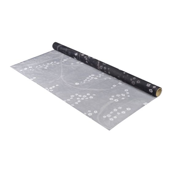 Moustiquaire décoratif, motif floral, 36" x 84"