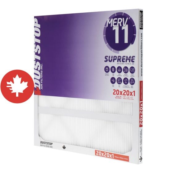 Filtre de fournaise électrostatique, 1" x 20" x 20"