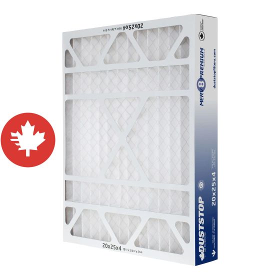 Filtre de fournaise électrostatique, 4" x 20" x 25"