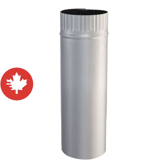 Tuyau aluminium rigide, 3" x 30", .012