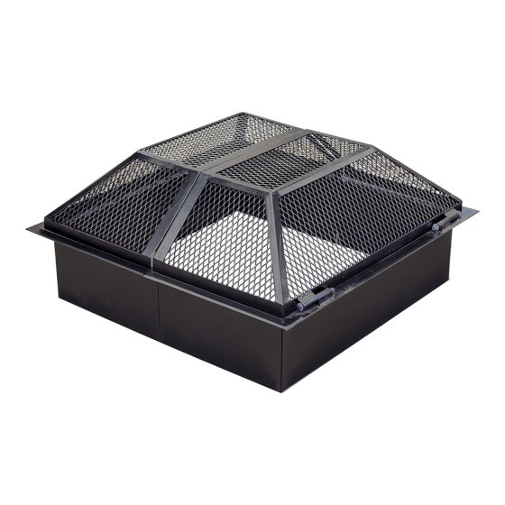 Moderno/Urbania Fireguard - Black Steel In Box