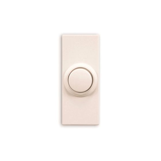 Wireless Push Button - White