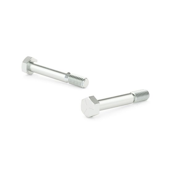 Boulon à tête hexagonale, Grade 5, Zinc, 3/4" x 3", Boite de 20