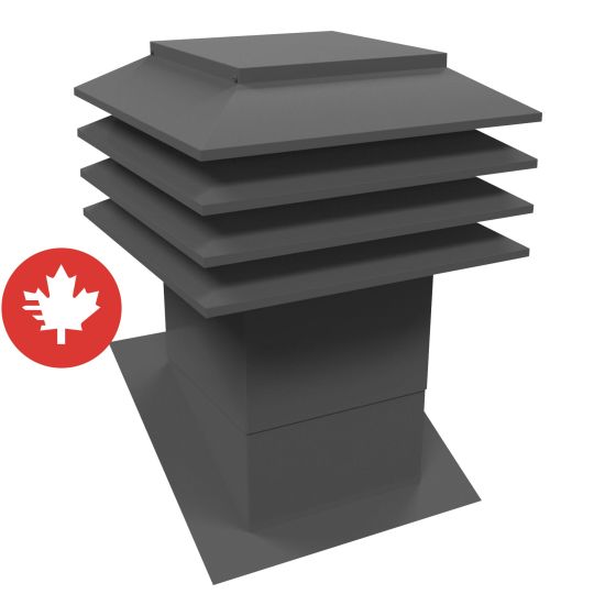 VMAX 301 Sloped Roof Ventilator - Charcoal