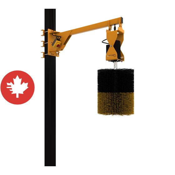 Brosse à vache 600 mm, 110 V