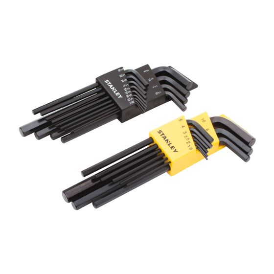 Hex Key Set - 22 pieces SAE/MM