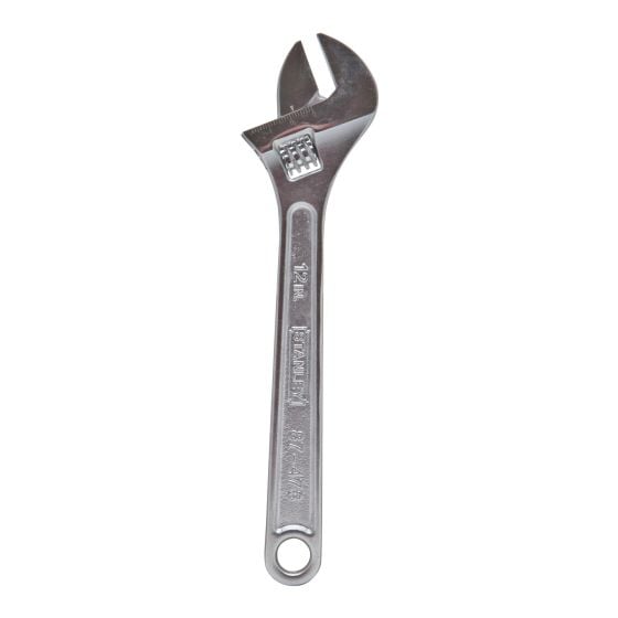 Chrome Adjustable Wrench - 12"