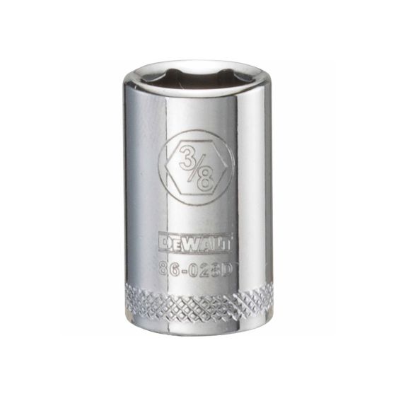 Douille 3/8", 6 pans, à prise 1/4"