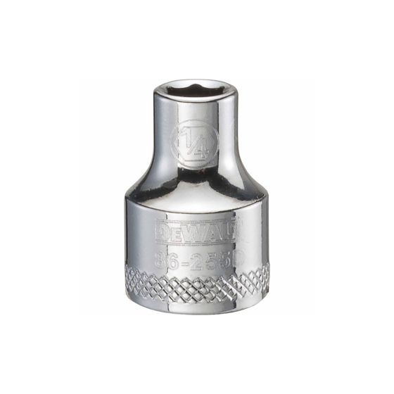 Douille 1/4", 6 pans, à prise 3/8"