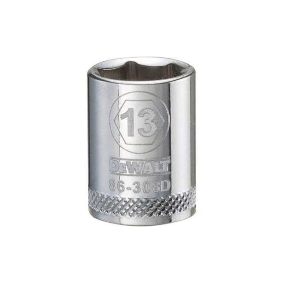 13 mm - 6 Point Short 3/8" Drive Socket