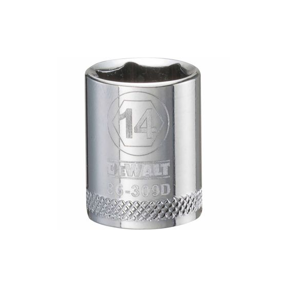 14 mm - 6 Point Short 3/8" Drive Socket