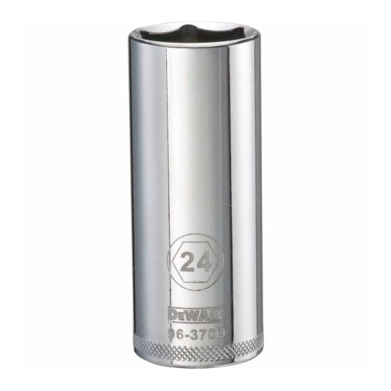 Douille 24 mm, 6 pans, longue, à prise 1/2"