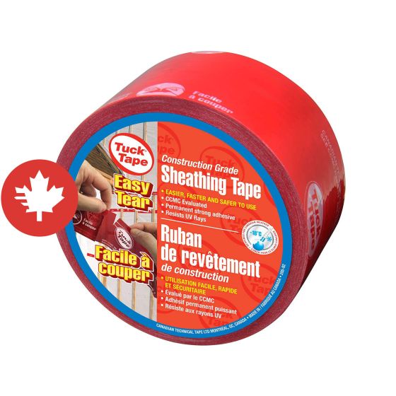 Red Sheathing TUCK TAPE Easy Tear 55 m