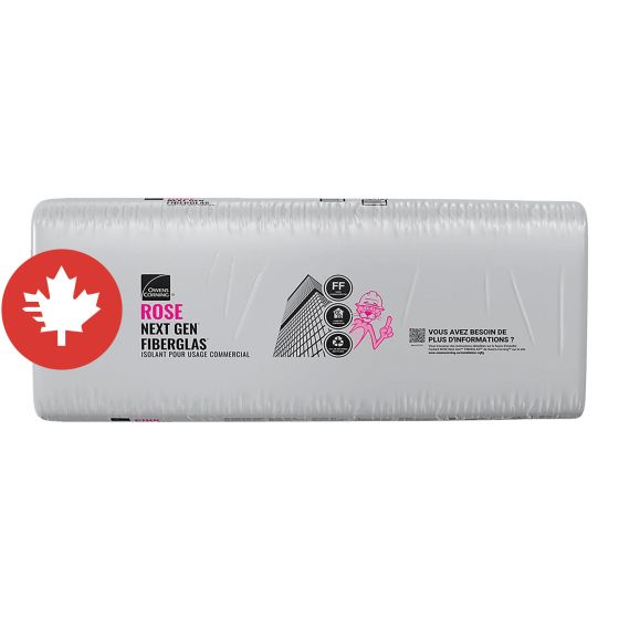 R-22.5 Pink Next Gen Fiberglas Insulation - Steel Stud - 16 1/4" x 48" x 6" - Covers 54.2 sq. ft