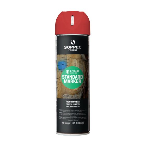 Tree and Log Marking Spray Paint - 354g - Red