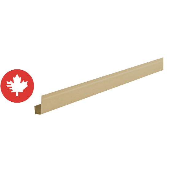 Moulure en J CanExel Ridgewood D-5 et Ultraplank, 1/2" x 10', Scandinave