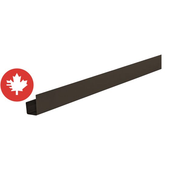 J-Trim for CanExel Ced'R-Vue - 1" x 10' - Dark Roast