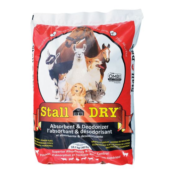 Stall DRY Absorbent & Deodorizer - 18.2 kg