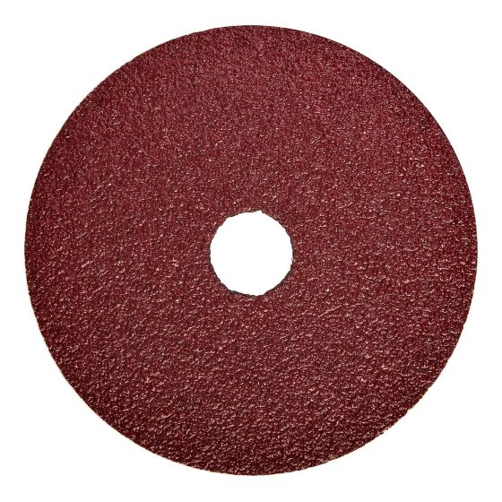 Disques abrasifs en fibre d'oxyde d'aluminium, 5" x 7/8", grain 36, en vrac
