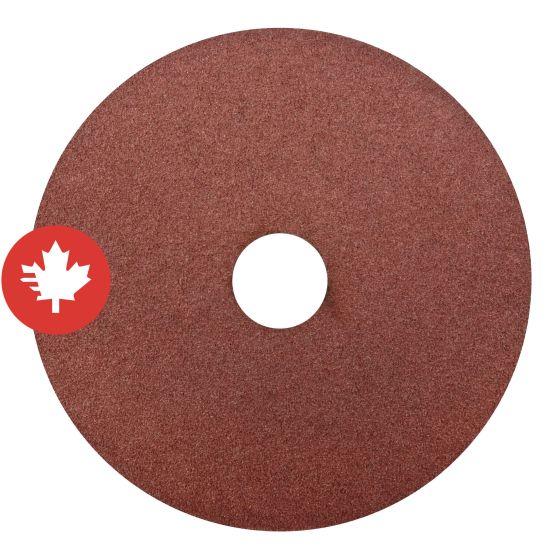 Disques abrasifs en fibre d'oxyde d'aluminium, 5" x 7/8", grain 60, en vrac