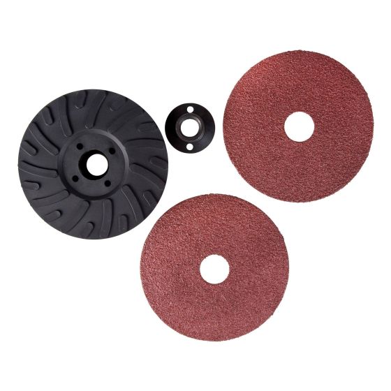 Angle Grinder/Sander Conversion Kit - 4 1/2" x 7/8" - Medium Grit