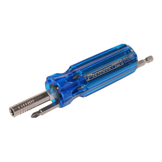 Super 8 Plus Screwdriver - 7 Bits & Shank