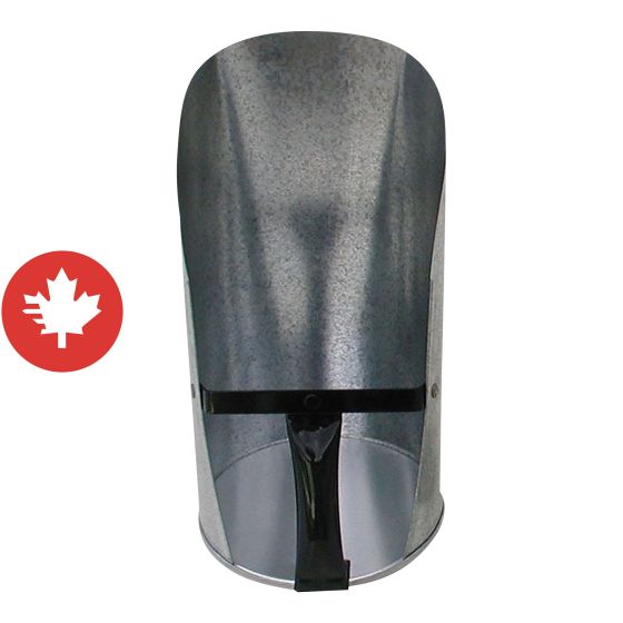 Pelle à moulée en acier galvanisé, 3,79 l