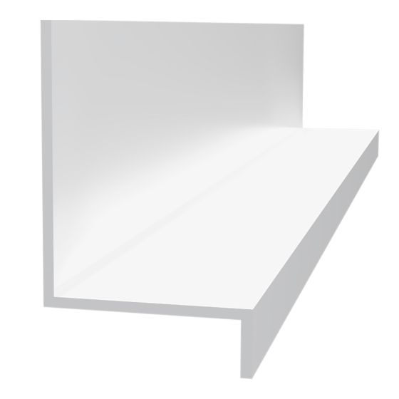 Moulure de transition en Z en PVC pour Trusscore Wall&CeilingBoard, blanc, 10'