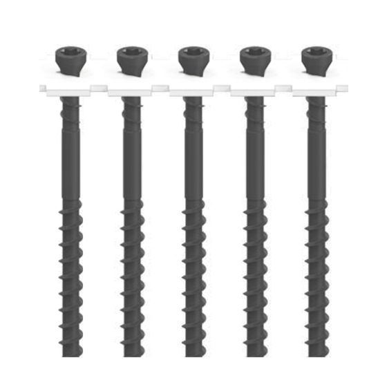 Vis EDGE en bande pour bois et composite, 1000 par paquet