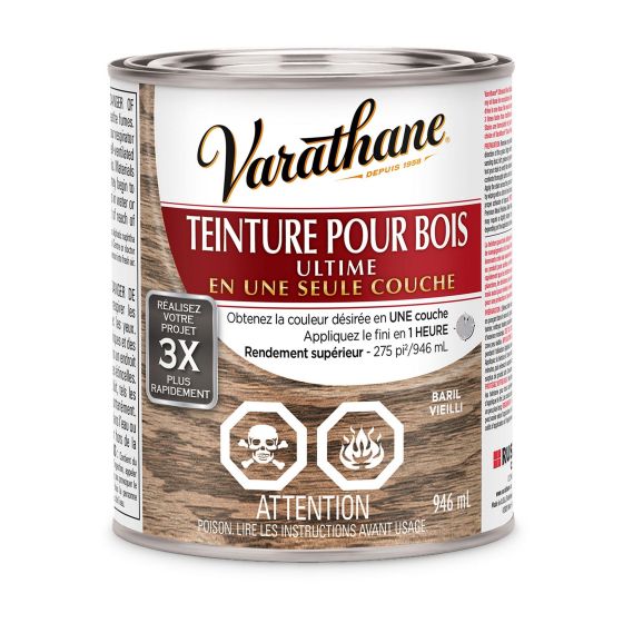 Teinture pour bois ultime, Baril vieilli, 946 ml