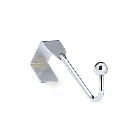 Crochet utilitaire sur porte, chrome