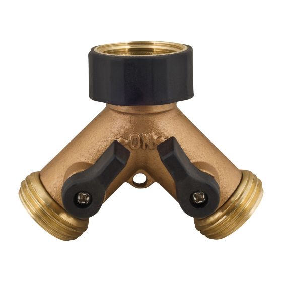 Metal 2-Way Hose Valve