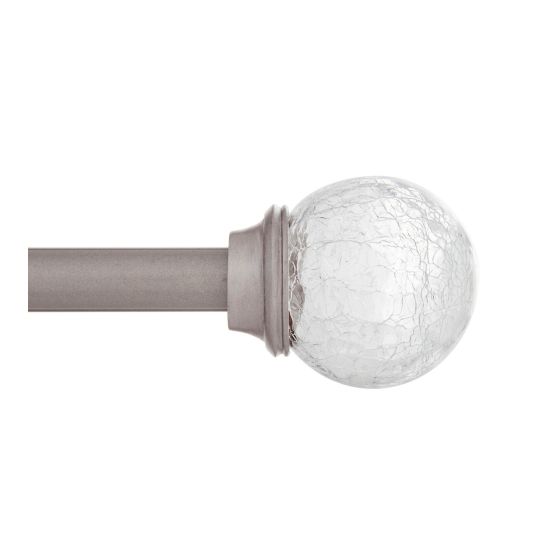 Tringle décorative, Walden, étain, 24"-48"