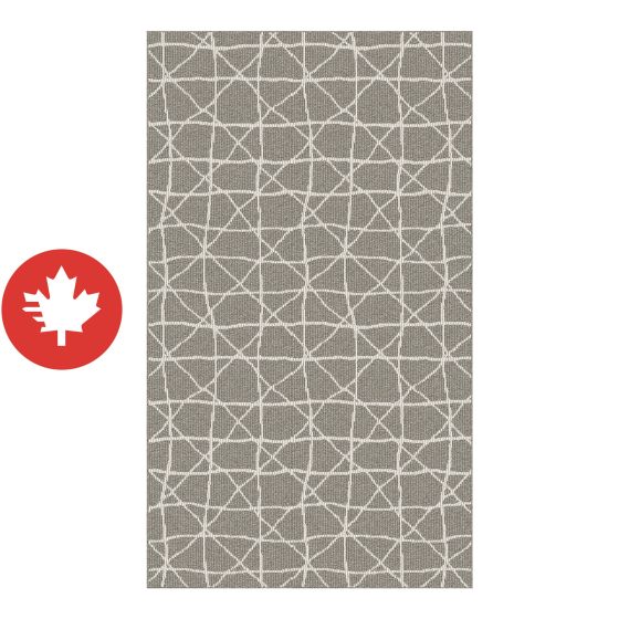 Kasper Mat - Grey Fox - 48" x 60"