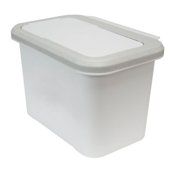 Boîte en plastique pour épingles à linge, blanc