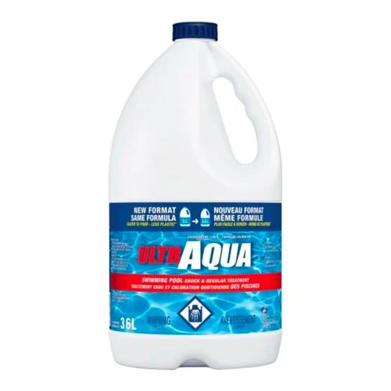 Chlore liquide 12% Ultraqua, 3,6 L