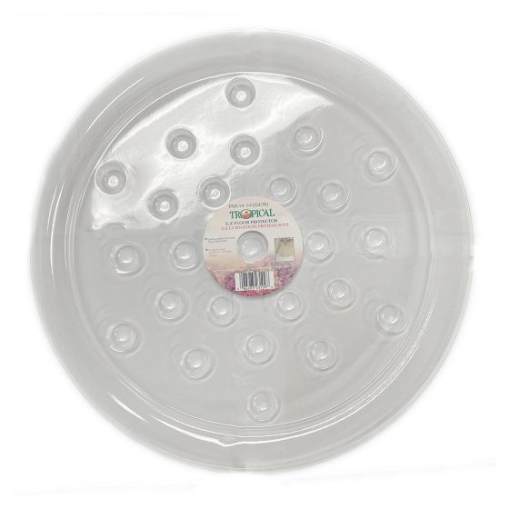 Clear Plastic Flower Pot Saucer - 16"