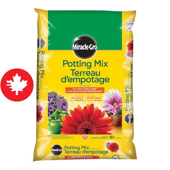 Terreau d'empotage Miracle Gro 0,21-0,11-0,16, 50 l