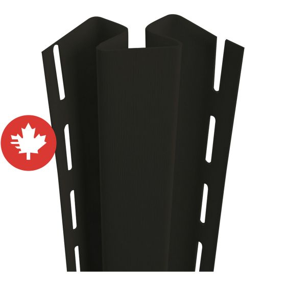 Vinyl Inside Corner - Slate - 3/4"