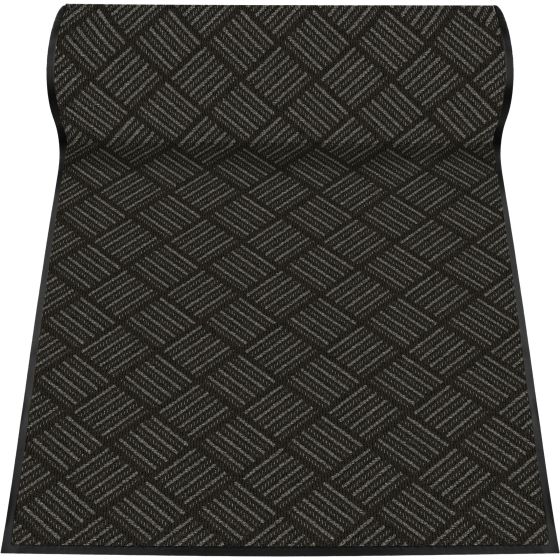 Tapis Rake, charbon noir, 36" x 600"