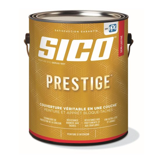Paint SICO Prestige - Semi-Gloss - Base 1 - 3.78 L