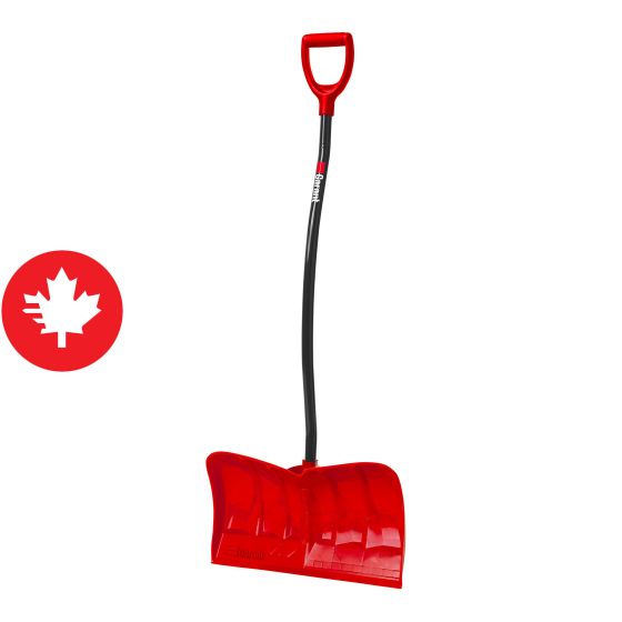 Pelle grattoir à neige, Yukon, ultralégère, lame papillon 22" (couleur variable)