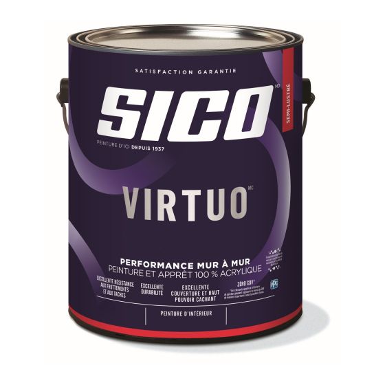 Paint SICO Virtuo - Semi-Gloss - Base 2 - 3.78 L