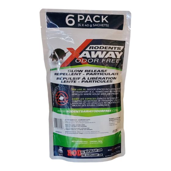 Rodents Away Slow Release Repellent - 40 Gr - 6/Pkg