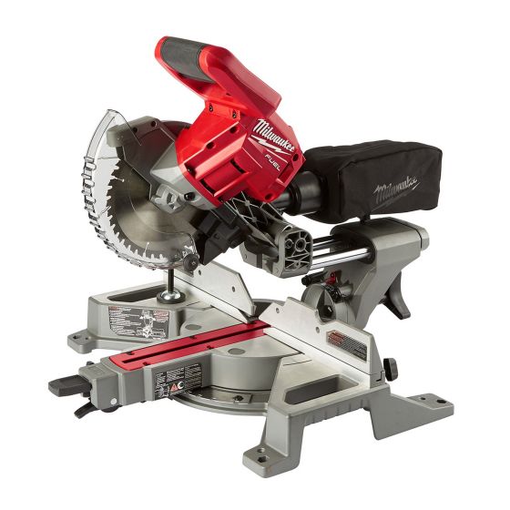 M18 FUEL 18 V Lithium-Ion Brushless Cordless 7 1/4" Dual Bevel Sliding Compound Miter Saw
