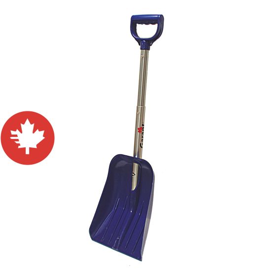 Pelle auto en polycarbonate 9", manche aluminium télescopique 29,75"